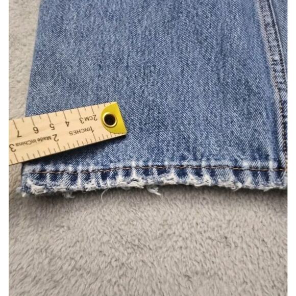 Levi's 550 Jeans Men's 38x34 Blue Relaxed Fit Medium Wash Denim, Well Worn - Picture 5 of 16